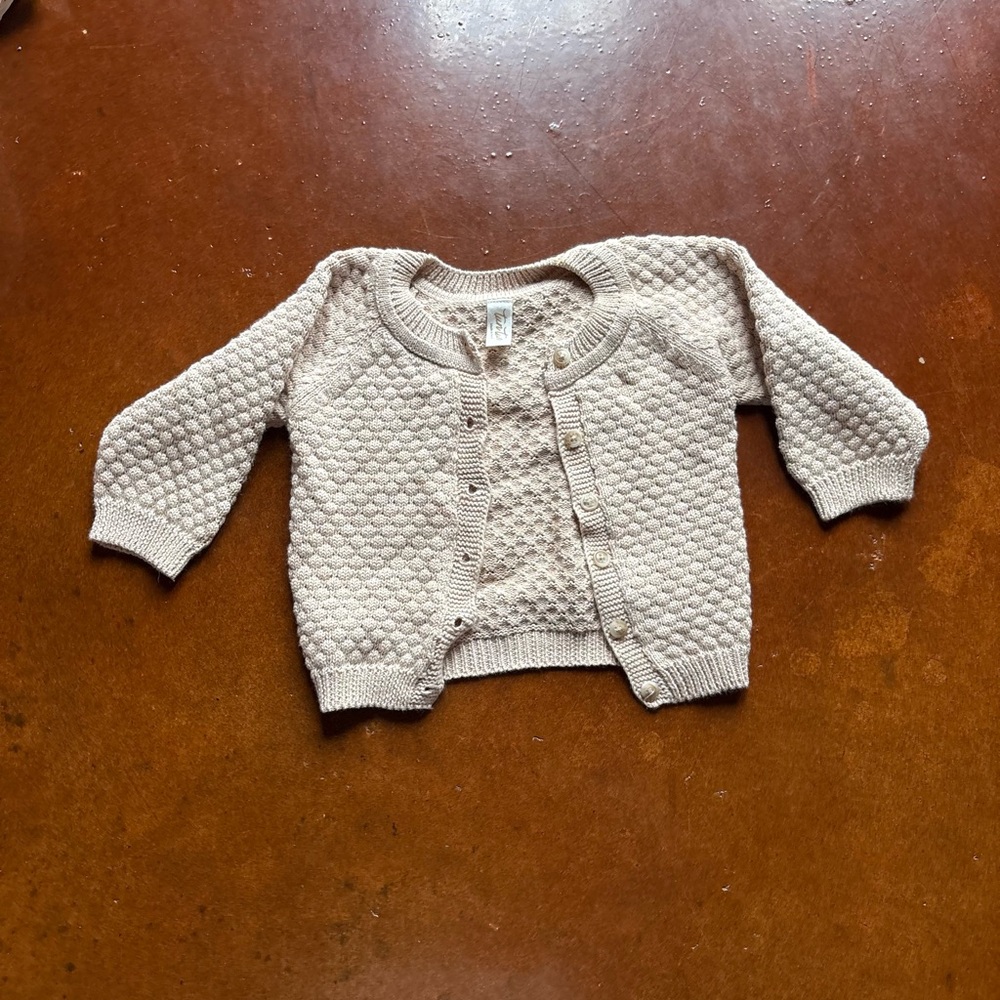 Baby girl knit sweater